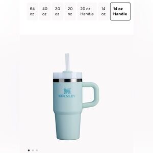 Stanley 14 Oz Tumbler with Handle - Mist - NWT (Sold Out in Stores)